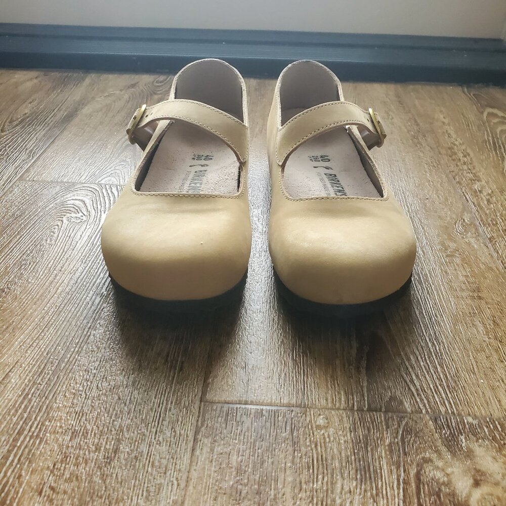 Birkenstock Tracy Mary Jane flat Shoes 40 EU Sandcastle color